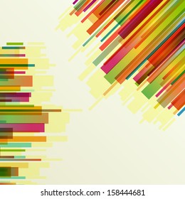 Colorful lines abstract vector background concept template