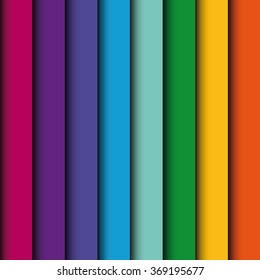 Colorful lines abstract vector background