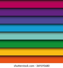 Colorful lines abstract vector background