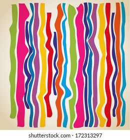 Colorful lines background