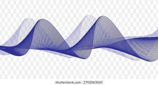 Colorful lines background. Wave of the many colored lines pattern and design elements created. Creative line art or abstract ribbon wavy modern.