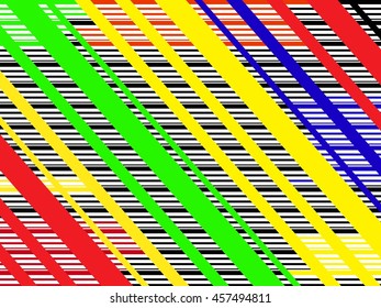 Colorful Lines design. Vector.