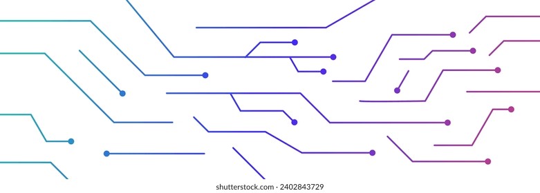 líneas coloridas con puntos de fondo blanco