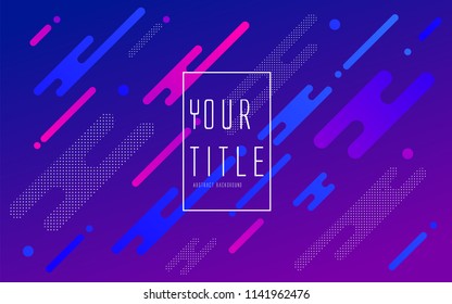 Colorful lines form an abstract background, vector illustrations.