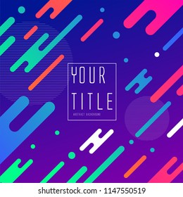 Colorful lines form an abstract background, vector illustrations.