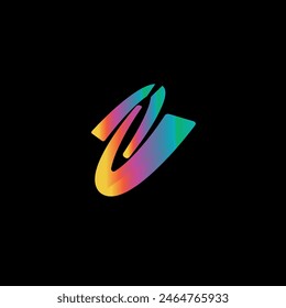 colorful lines in front of the background