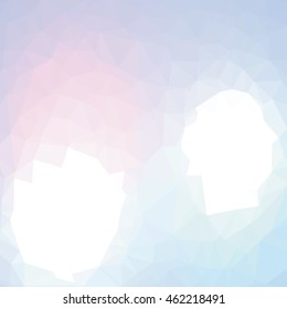 colorful lines geometric background