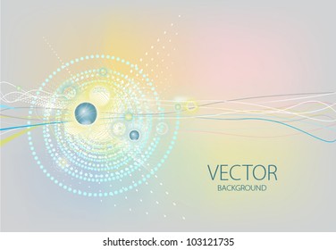 Colorful lines graphic wallpaper