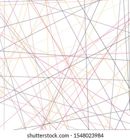 Colorful Lines Random Distribution Computational Generative Art background illustration