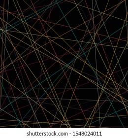 Colorful Lines Random Distribution Computational Generative Art background illustration