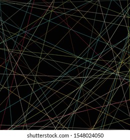 Colorful Lines Random Distribution Computational Generative Art background illustration