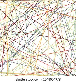 Colorful Lines Random Distribution Computational Generative Art background illustration