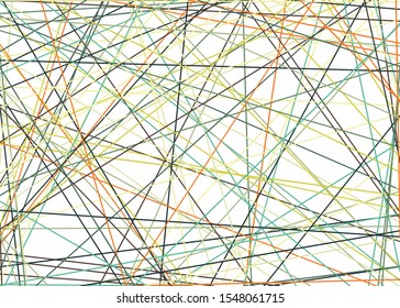 Colorful Lines Random Distribution Computational Generative Art background illustration