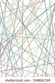 Colorful Lines Random Distribution Computational Generative Art background illustration