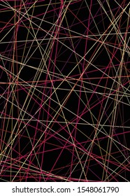Colorful Lines Random Distribution Computational Generative Art background illustration