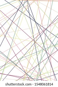 Colorful Lines Random Distribution Computational Generative Art background illustration