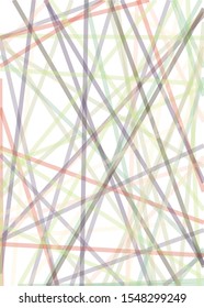 Colorful Lines Random Distribution Computational Generative Art background illustration