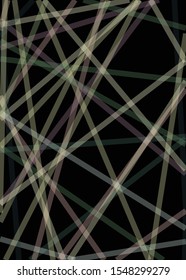 Colorful Lines Random Distribution Computational Generative Art background illustration