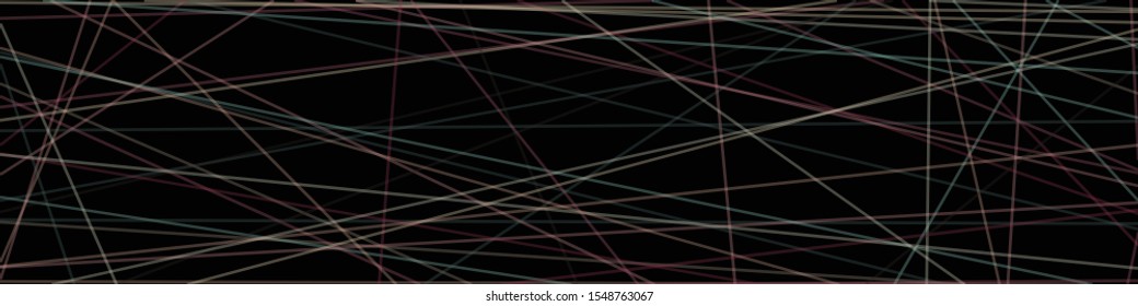 Colorful Lines Random Distribution Computational Generative Art background illustration