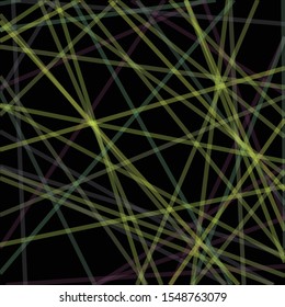 Colorful Lines Random Distribution Computational Generative Art background illustration