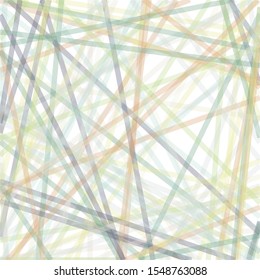 Colorful Lines Random Distribution Computational Generative Art background illustration