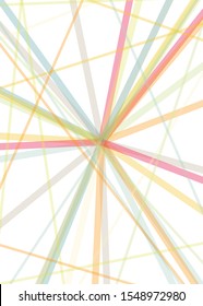 Colorful Lines Random Distribution Computational Generative Art background illustration