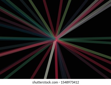 Colorful Lines Random Distribution Computational Generative Art background illustration