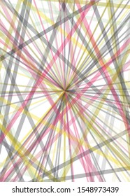 Colorful Lines Random Distribution Computational Generative Art background illustration