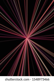 Colorful Lines Random Distribution Computational Generative Art background illustration