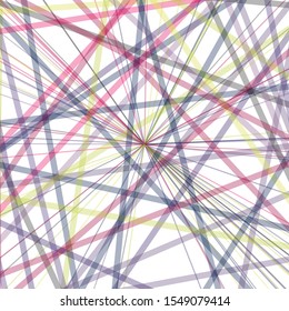 Colorful Lines Random Distribution Computational Generative Art background illustration