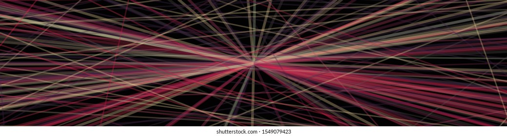 Colorful Lines Random Distribution Computational Generative Art background illustration