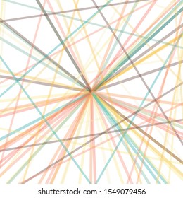 Colorful Lines Random Distribution Computational Generative Art background illustration