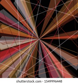 Colorful Lines Random Distribution Computational Generative Art background illustration