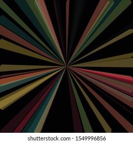 Colorful Lines Random Distribution Computational Generative Art background illustration