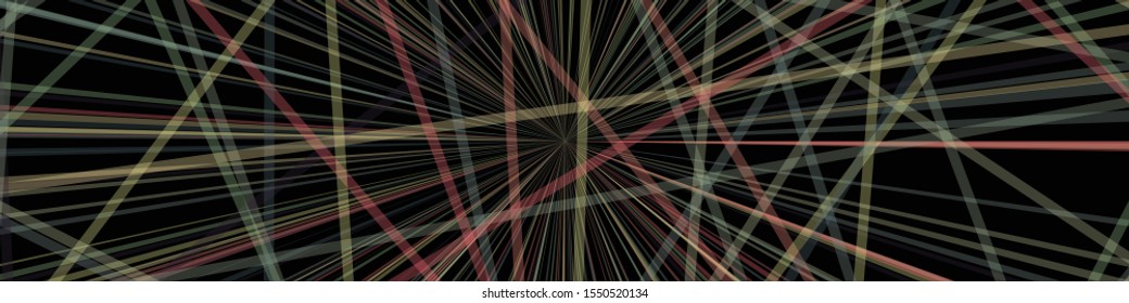 Colorful Lines Random Distribution Computational Generative Art background illustration