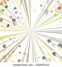 Colorful Lines Random Distribution Computational Generative Art background illustration