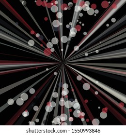 Colorful Lines Random Distribution Computational Generative Art background illustration