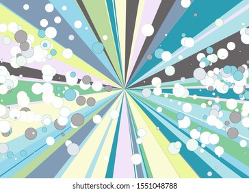 Colorful Lines Random Distribution Computational Generative Art background illustration