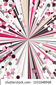 Colorful Lines Random Distribution Computational Generative Art background illustration