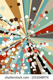 Colorful Lines Random Distribution Computational Generative Art background illustration