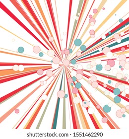 Colorful Lines Random Distribution Computational Generative Art background illustration