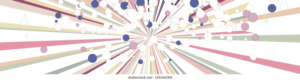Colorful Lines Random Distribution Computational Generative Art background illustration