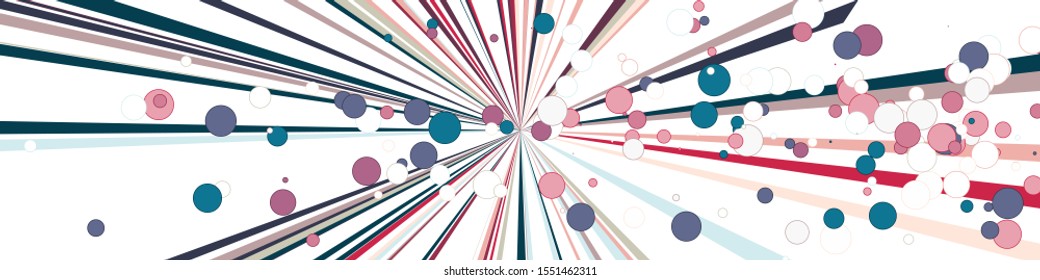 Colorful Lines Random Distribution Computational Generative Art background illustration