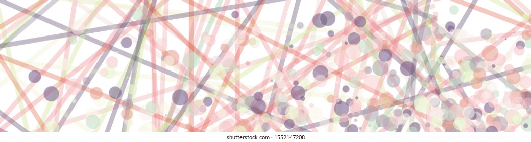 Colorful Lines Random Distribution Computational Generative Art background illustration