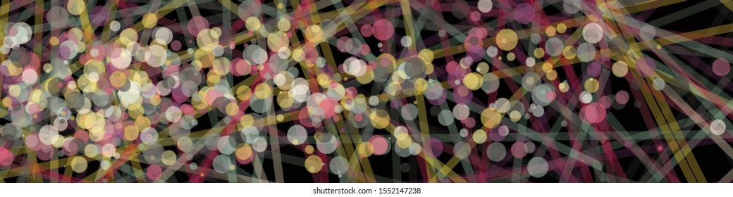 Colorful Lines Random Distribution Computational Generative Art background illustration