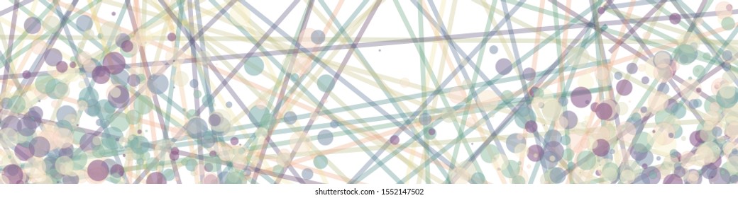 Colorful Lines Random Distribution Computational Generative Art background illustration