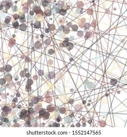 Colorful Lines Random Distribution Computational Generative Art background illustration