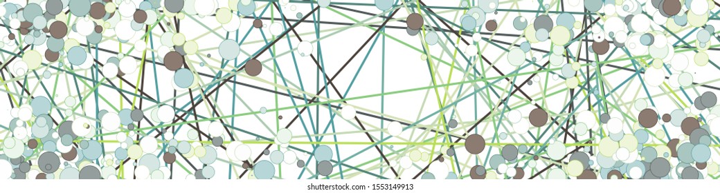 Colorful Lines Random Distribution Computational Generative Art background illustration