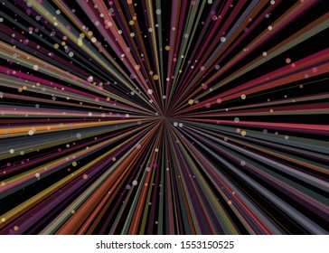 Colorful Lines Random Distribution Computational Generative Art background illustration