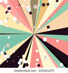 Colorful Lines Random Distribution Computational Generative Art background illustration